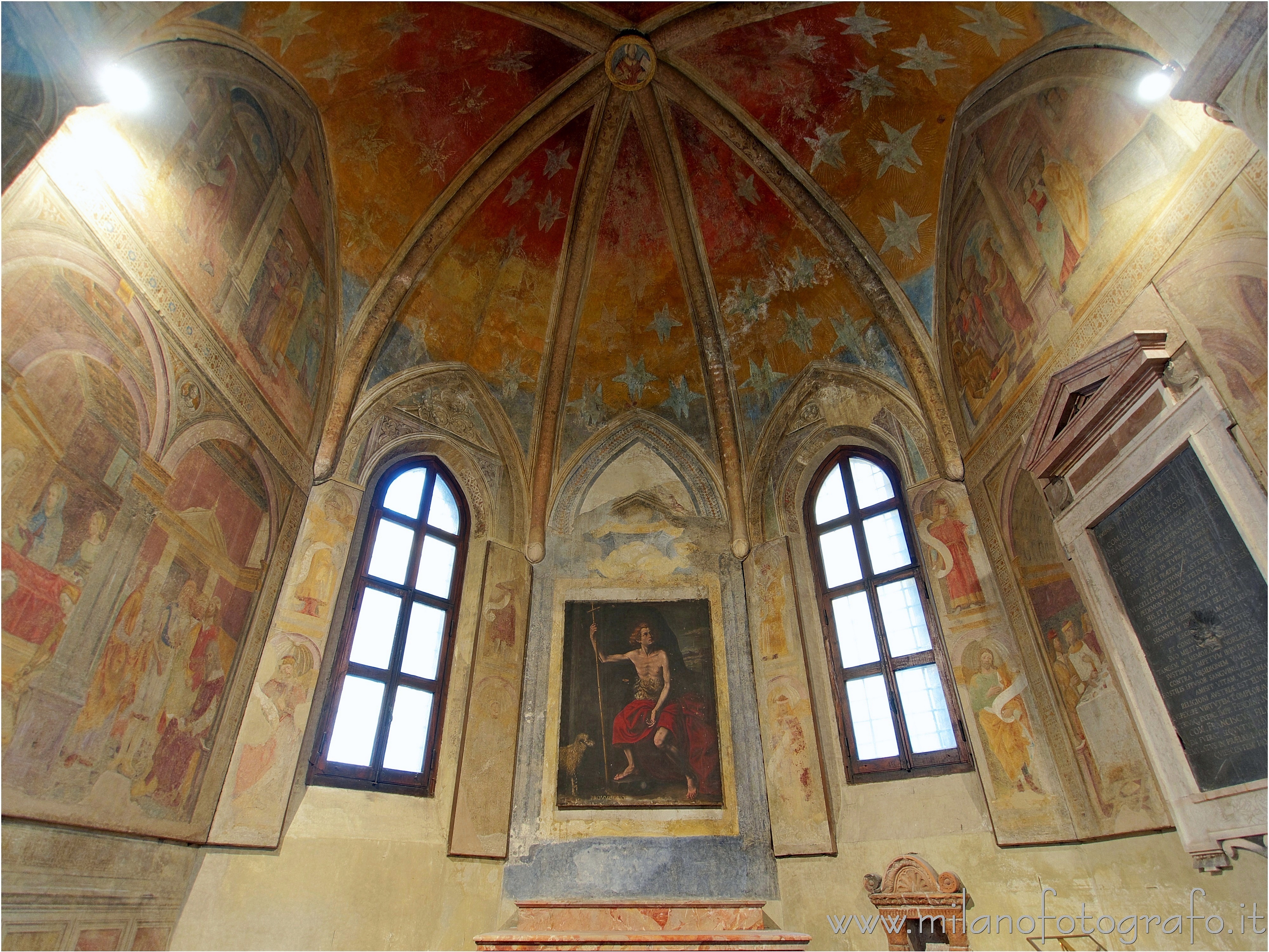 Milan (Italy) - Chapel of St. John Baptist in the Church of San Pietro in Gessate